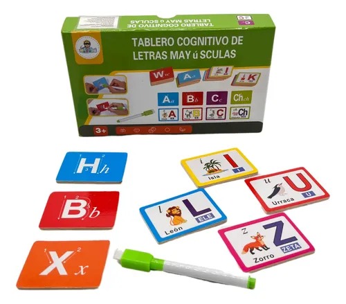 Miniatura 4 de Tablero Cognitivo De Letras Mayusculas